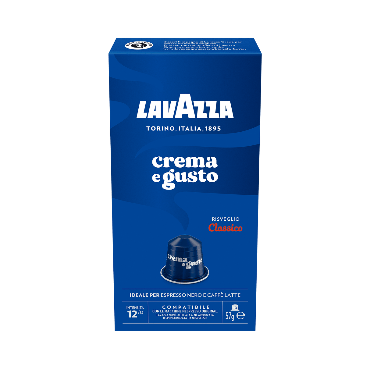 Lavazza Crema e Gusto Classico - 10 Capsule Lavazza per Nespresso