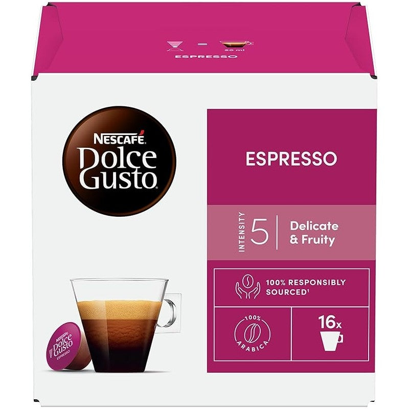 Nescafé Dolce Gusto caffè Espresso - 16 Capsule per Dolce Gusto