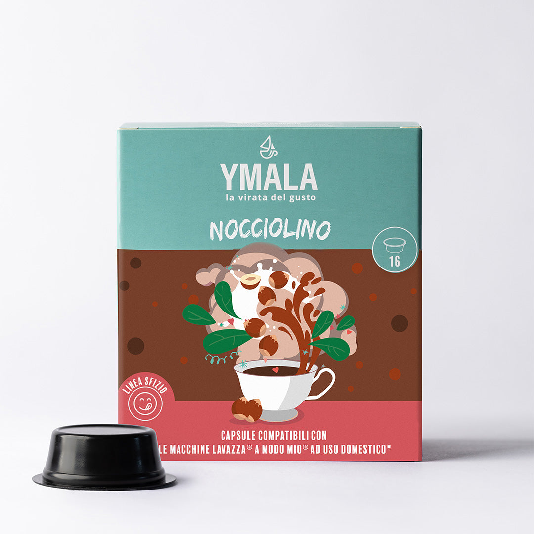 Ymala 16 Capsule Lavazza A Modo Mio - Nocciolino