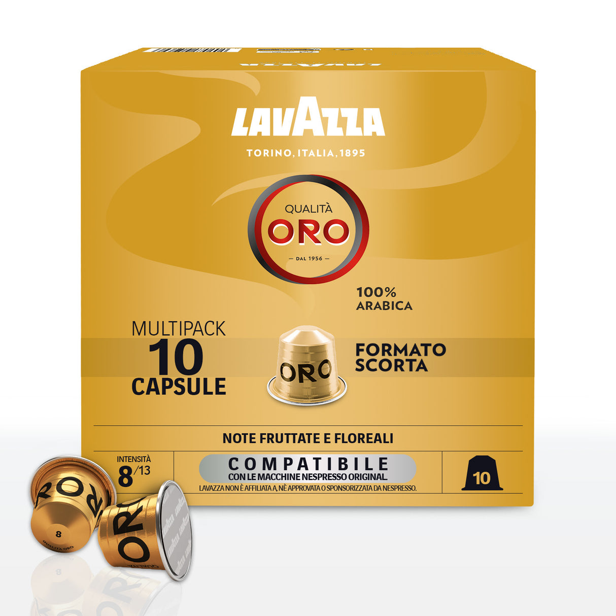 Lavazza Qualità Oro - 10 Capsule Lavazza compatibili Nespresso
