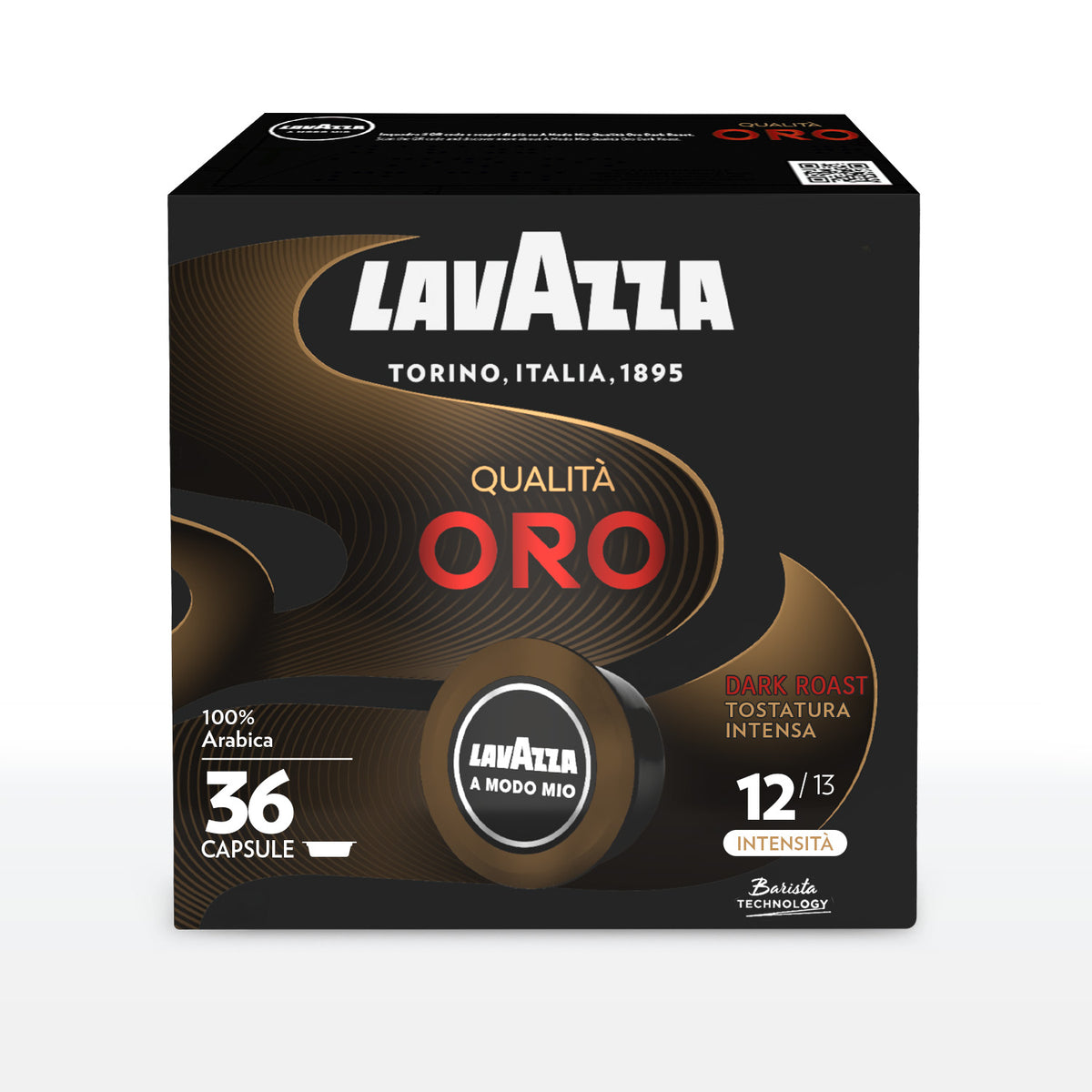 36 Capsule A Modo Mio Lavazza Qualità Oro Dark Roast