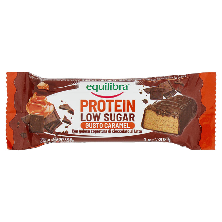 Protein 31% Low Sugar Caramel - Barretta Proteica Equilibra con Caramello e Cioccolato al Latte