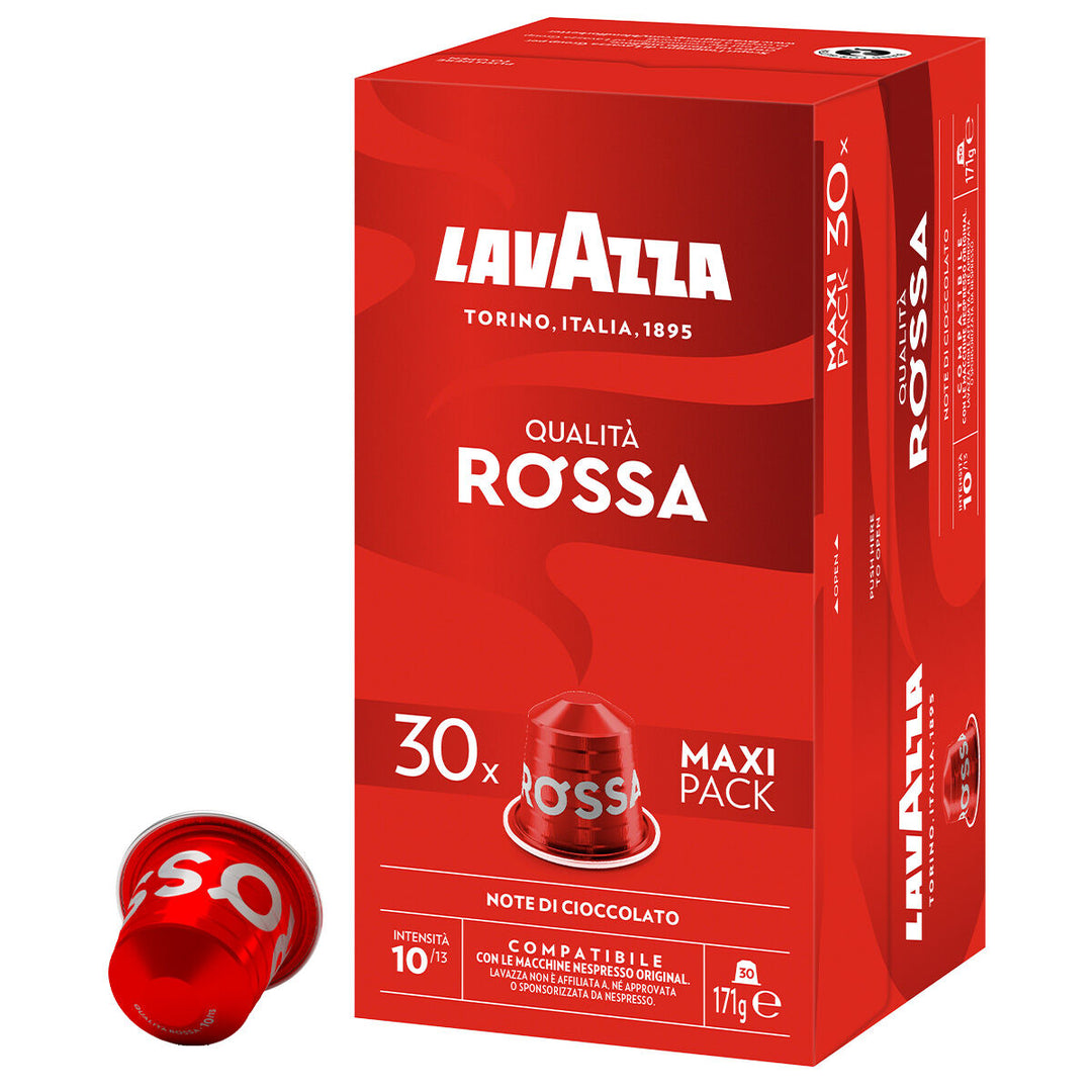 240 Capsule Caffè Lavazza per Nespresso - Maxi Pack - 160 capsule Qualità Rossa, 80 capsule Crema e Gusto Classico