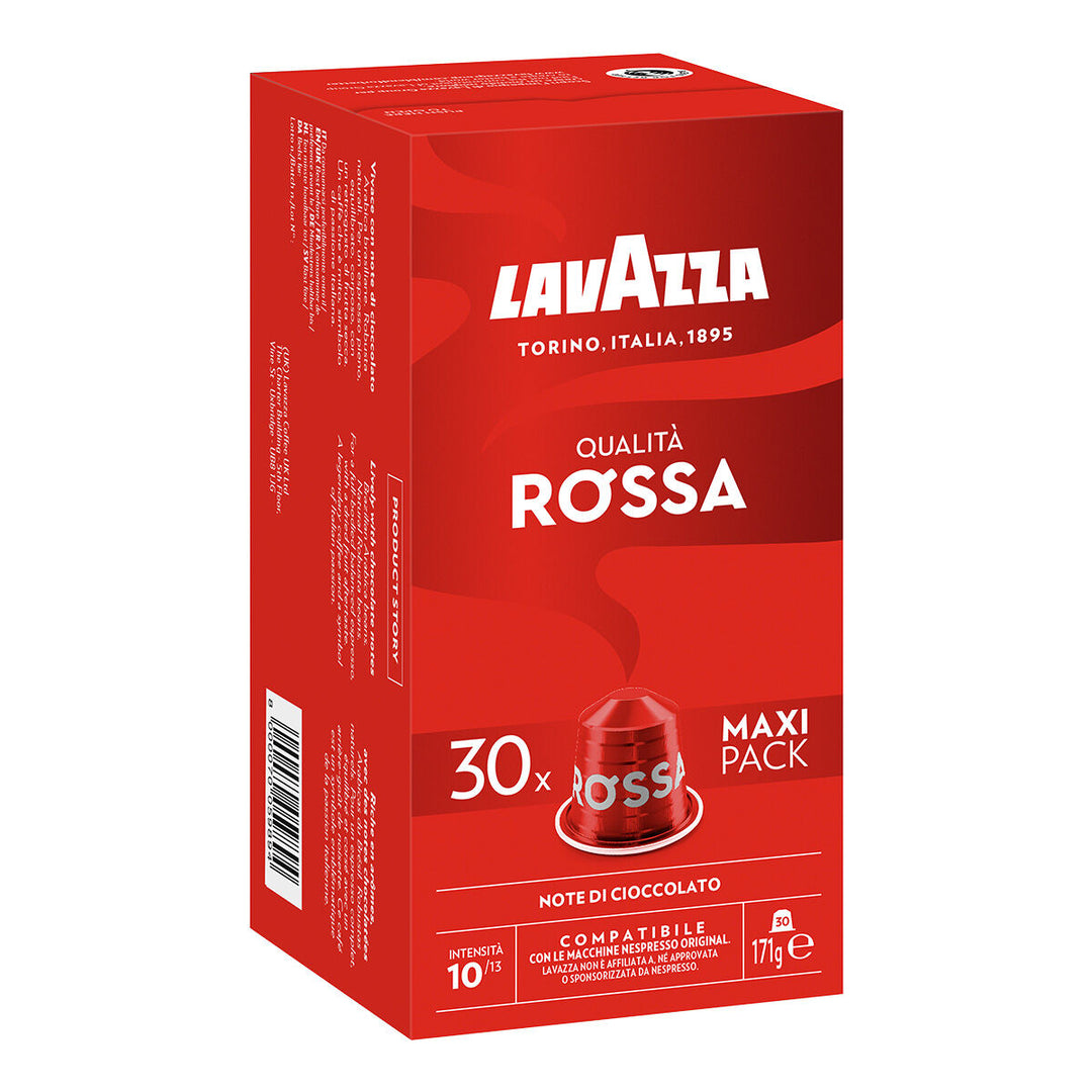 240 Capsule Caffè Lavazza per Nespresso - Maxi Pack - 160 capsule Qualità Rossa, 80 capsule Crema e Gusto Classico