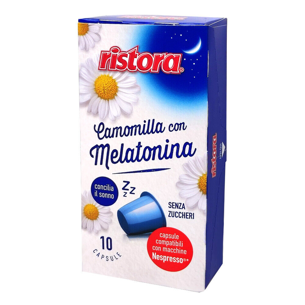 10 Capsule Ristora Camomilla con Melatonina - Compatibili Nespresso