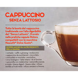 10 Capsule Cappuccino senza lattosio Ristora compatibili Nescafé Dolce Gusto