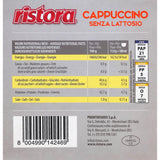 10 Capsule Cappuccino senza lattosio Ristora compatibili Nescafé Dolce Gusto