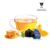 10 Capsule Compatibili Nescafé Dolce Gusto Ristora - Camomilla Arancia e Miele
