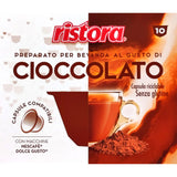 10 Capsule Ristora Cioccolato - compatibili con Nescafé Dolce Gusto