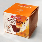 10 Capsule Ristora Cortado Caffè Macchiato - compatibili con Nescafé Dolce Gusto