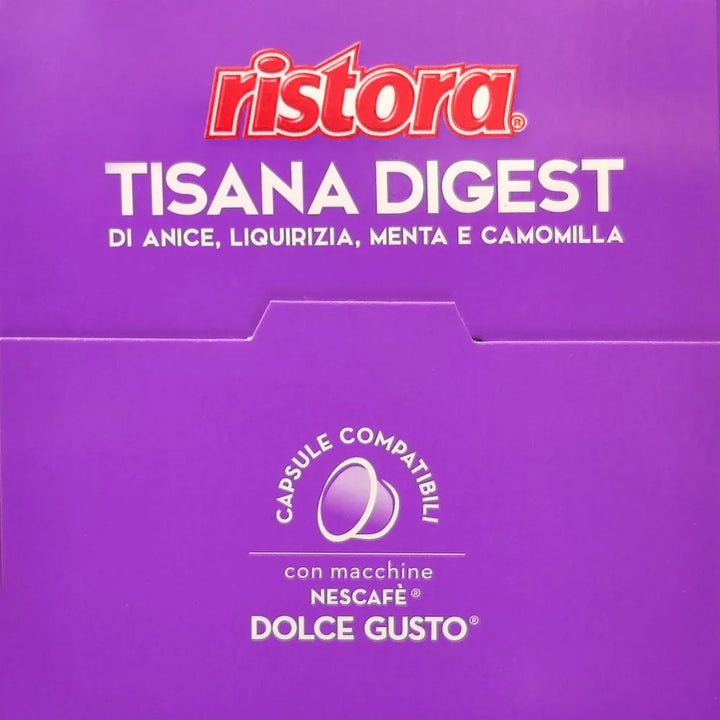 10 Capsule Tisana Digest Ristora compatibili Nescafé Dolce Gusto