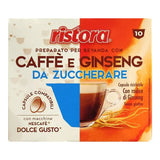 10 Capsule Ristora Compatibili Nescafé Dolce Gusto - Ginseng da Zuccherare