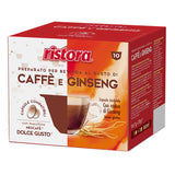 10 Capsule Compatibili Nescafé Dolce Gusto Ristora - Caffè e Ginseng