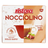 10 Capsule Ristora Compatibili Nescafé Dolce Gusto Nocciolino