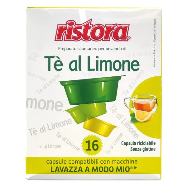 16 Capsule Tè al Limone compatibili con Lavazza A Modo Mio