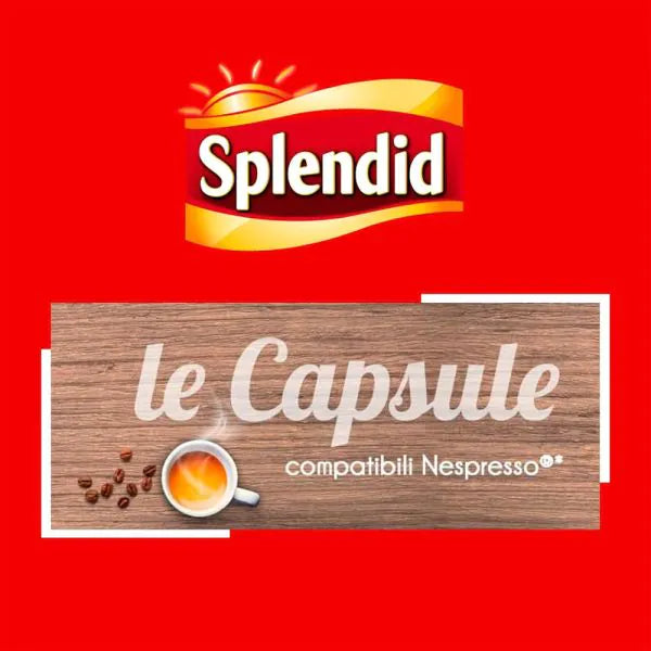 30 Capsule Splendid gusto Classico - Compatibili con Nespresso