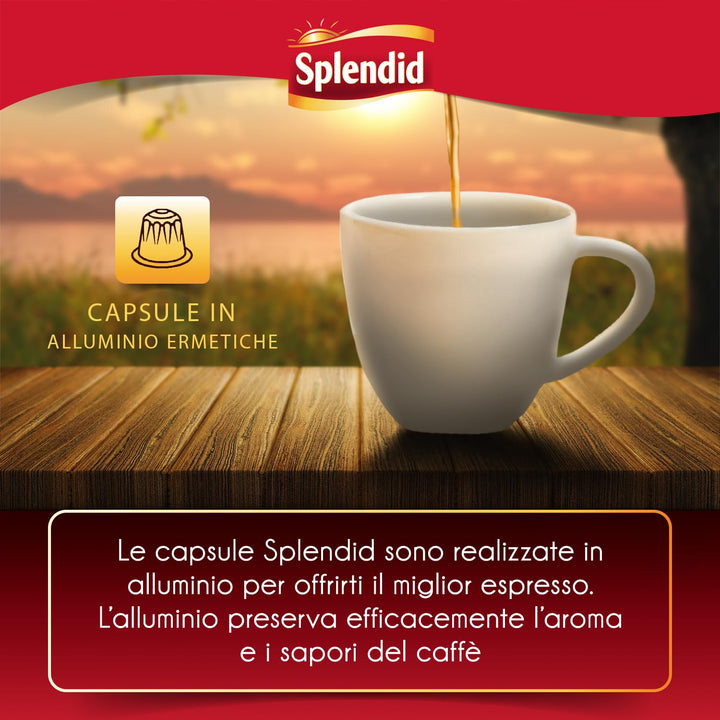 Splendid Capsule Classico Compatibili Nespresso – Confezione da 30 capsule