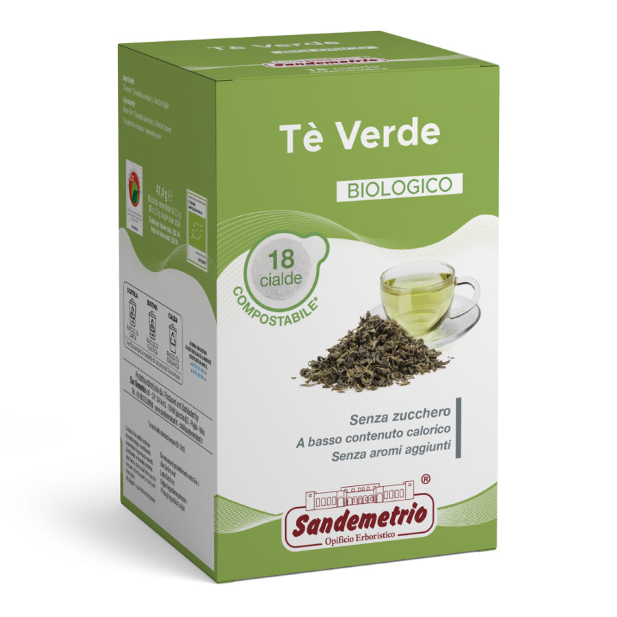 Sandemetrio Tè Verde - 18 cialde ESE 44mm