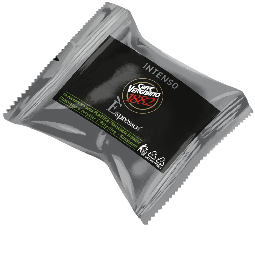 10 Capsule Vergnano Espresso Intenso compatibili con Nespresso