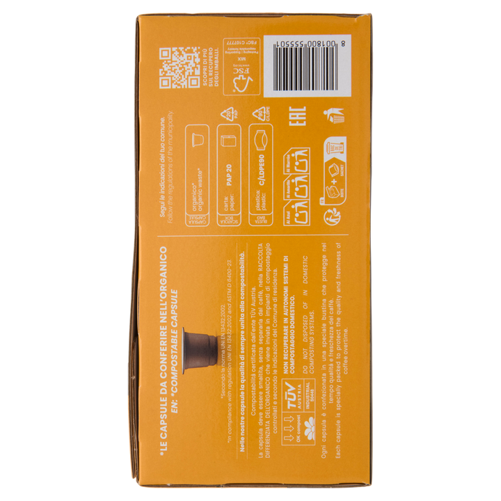 Caffè Vergnano Napoli - 50 Capsule Compatibili Nespresso