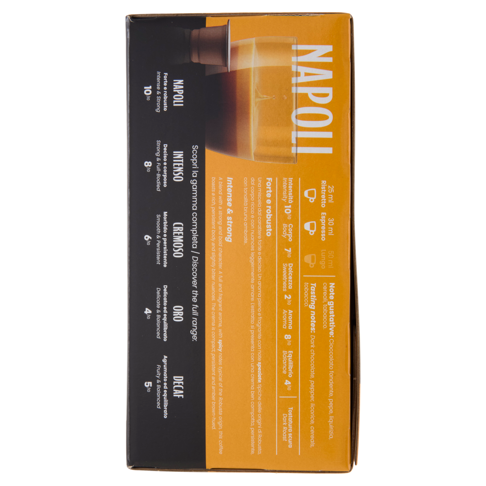 Caffè Vergnano Napoli - 50 Capsule Compatibili Nespresso