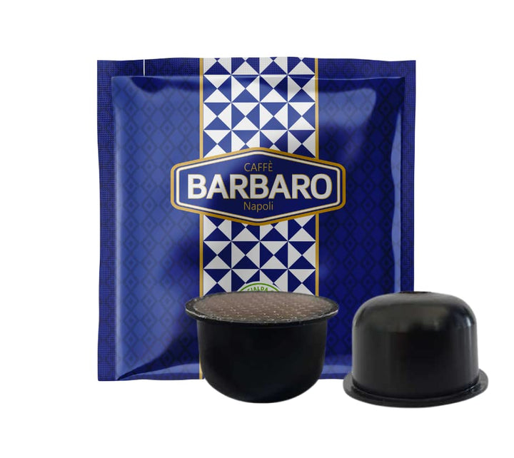 100 Capsule Barbaro Aroma Vero Cremoso - Compatibili con la nuova Macchina 2021