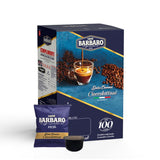 100 Capsule Barbaro Aroma Vero Cremoso - Compatibili con la nuova Macchina 2021
