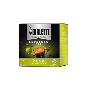 16 Capsule Bialetti Espresso Bar Deka Decaffeinato
