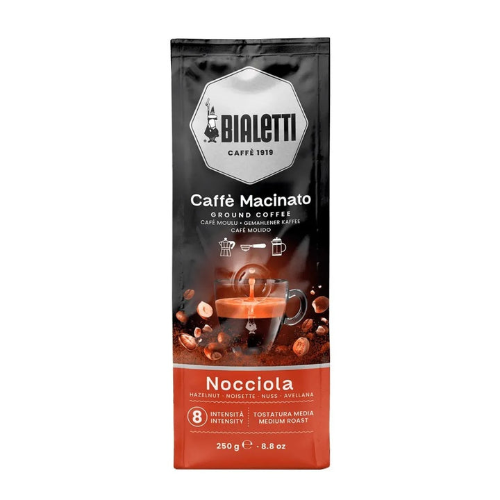 Bialetti caffe macinato per Moka 250g - Nocciola
