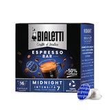 16 Capsule Caffè d'Italia Midnight Bialetti – Caffè Intenso e Avvolgente