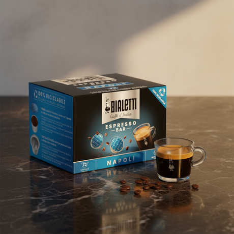 Bialetti Napoli – Tazzina vetro espresso
