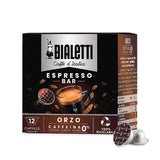 12 Capsule Bialetti Caffè d'Italia Orzo – Bevanda Naturale e Senza Caffeina