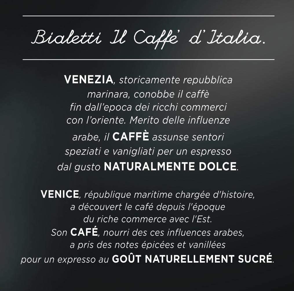 16 Capsule caffè Venezia Bialetti originali