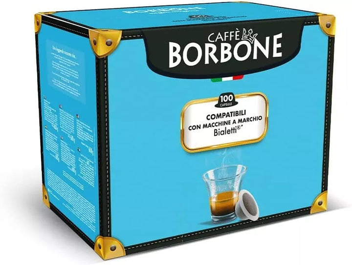 100 Capsule Bialetti - Miscela ROSSA Caffè Borbone