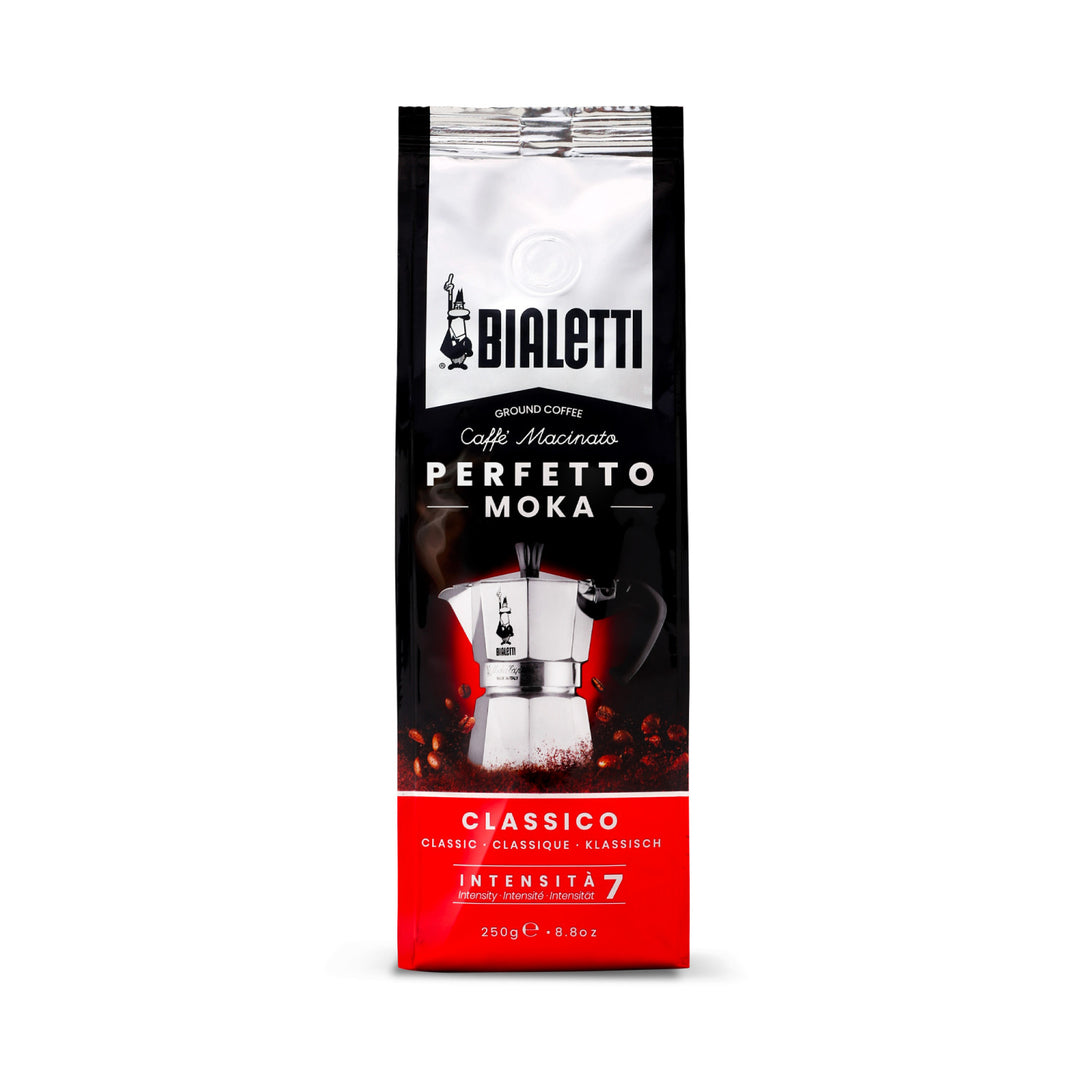 Bialetti Classico 250g - caffè Macinato Perfetto per Moka