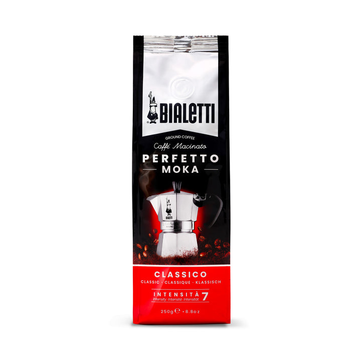 Bialetti Classico 250g - caffè Macinato Perfetto per Moka