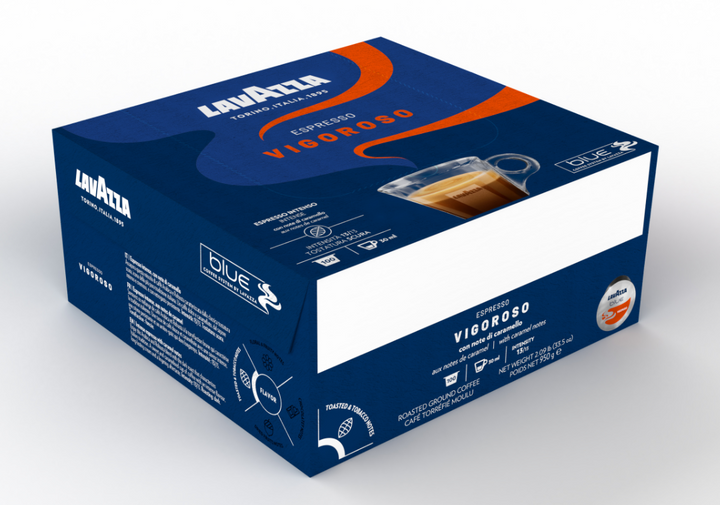 100 Capsule Espresso Vigoroso Lavazza Blue
