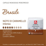 Illy 18 Capsule Arabica Selection caffè per macchine Iperespresso - Brasile con note di caramello