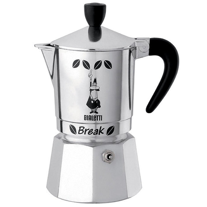 Bialetti Break Nera Caffettiera da 3 Tazze