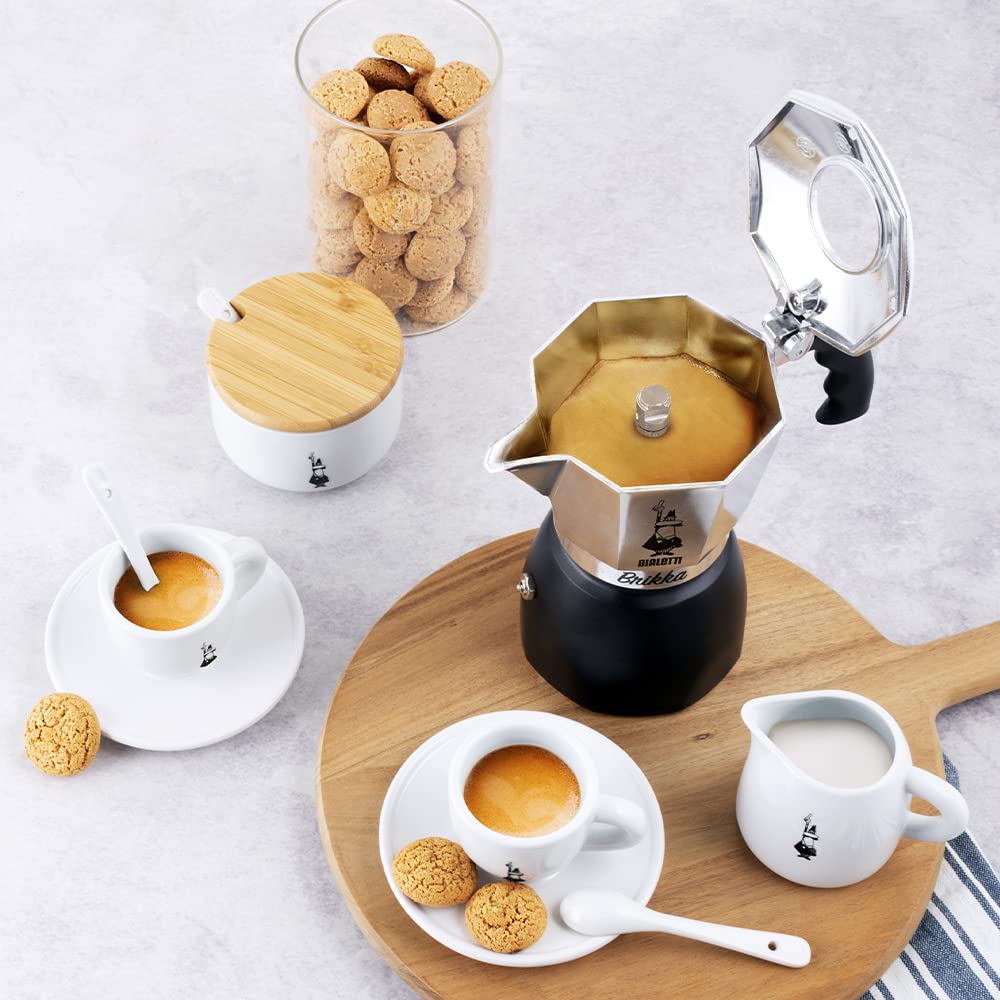 Moka Bialetti New Brikka - caffettiera per moka (100 ml)