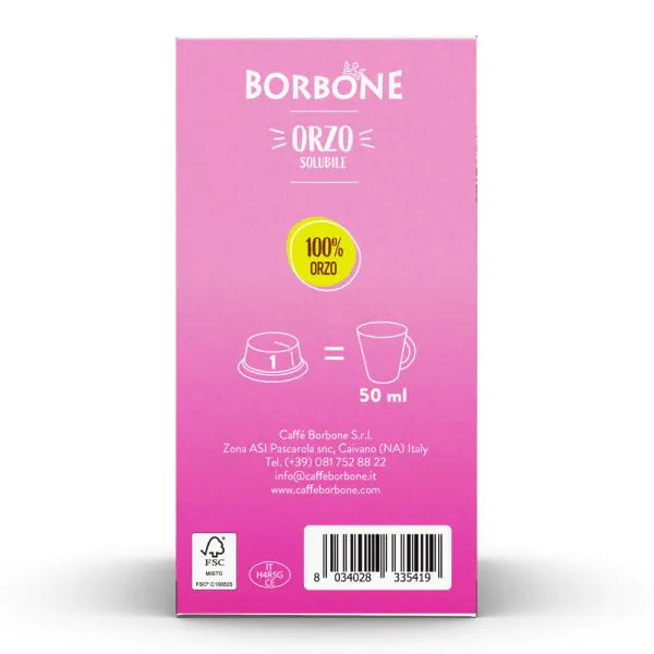 16 Capsule Borbone Compatibili A Modo Mio Orzo