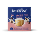 16 Capsule Borbone Compatibili Dolce Gusto - Cappuccino Zero Senza zucchero