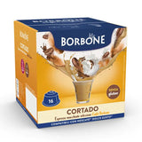 16 Capsule Borbone Compatibili Dolce Gusto - Cortado