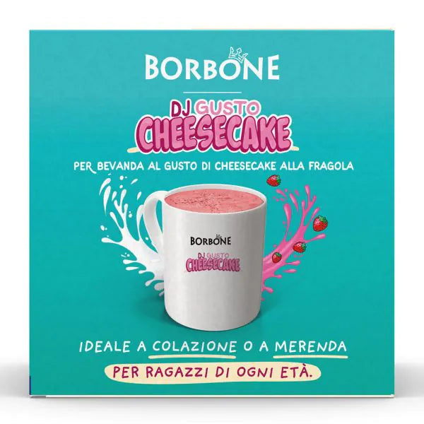 16 Capsule Borbone Compatibili Dolce Gusto Dj Gusto Cheesecake Fragola