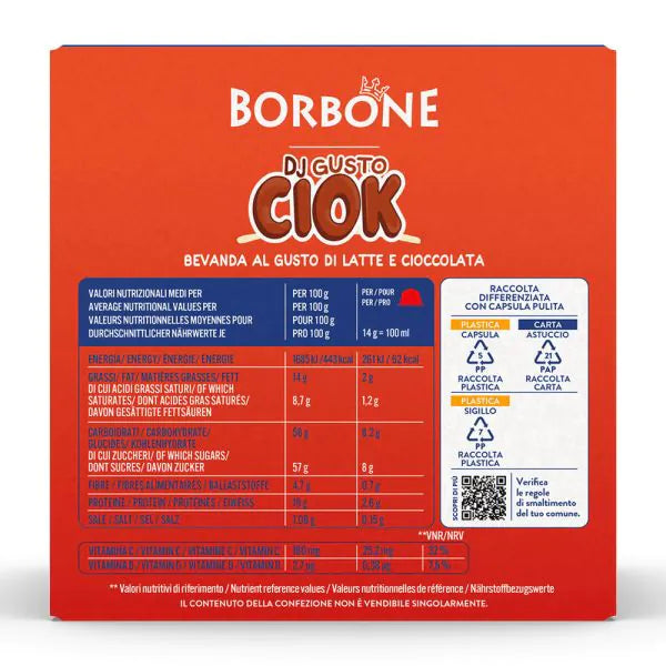 16 Capsule Borbone Compatibili Dolce Gusto DJ Gusto Ciok