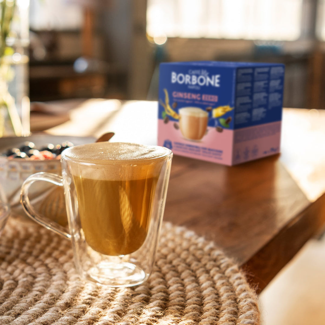 16 Capsule Borbone Compatibili Dolce Gusto Ginseng Zero