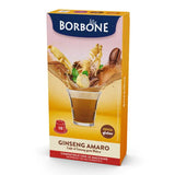 10 Capsule Borbone Compatibili Nespresso Ginseng Amaro