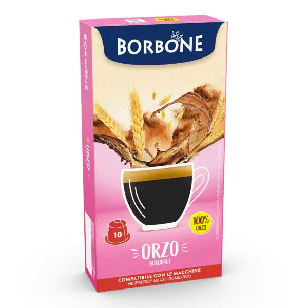10 Capsule Borbone Compatibili Nespresso Orzo