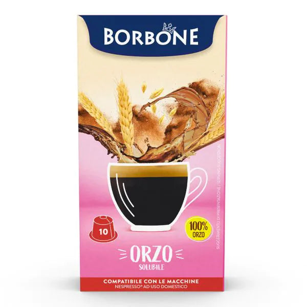 10 Capsule Borbone Compatibili Nespresso Orzo