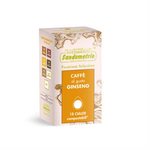 Sandemetrio Caffè al Ginseng - 18 Cialde ESE 44mm